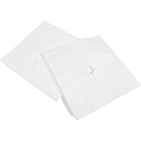 Lot de 100 serviettes de toilette jetables en coton / coussin de massage / serviette pour le visage / oreiller de chevet / serviette de toilette jetable en coton (1/5)
