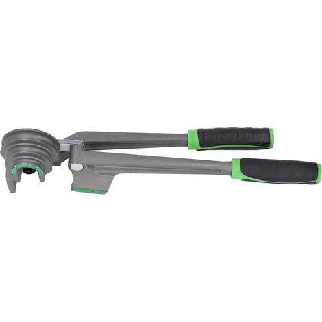 Doblador de tubos 3 en 1 de 180 grados para tubos de cobre y aluminio con diámetros exteriores de 1/4, 3/8 y 1/2 pulgada, para la reparación de sistemas de refrigeración y aire acondicionado. (1/5)