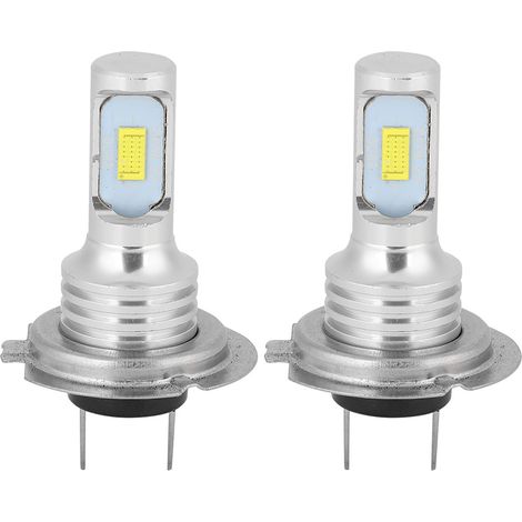Phare antibrouillard universel H7 80W 6000K lumière blanche 12V avec décodage (2 pièces) (1/5)