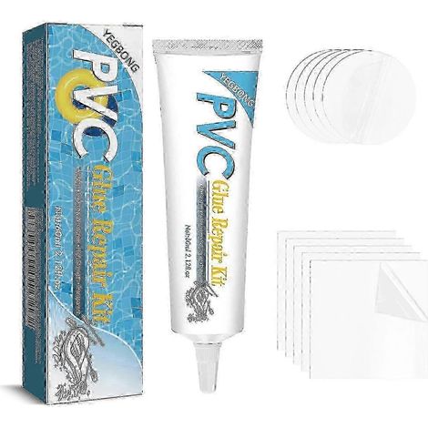 Kit de réparation de piscine Yegbong, bouée, coussin d'air, tente, fissure, fuite, adhésif transparent étanche