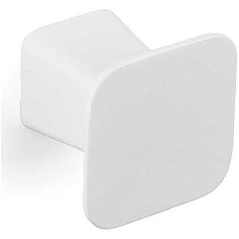 POMO PRISM DE VIEFE. MEDIDA 32X32. ALTURA H28. ACABADO BLANCO MATE Y NEGRO MATE (1/2)