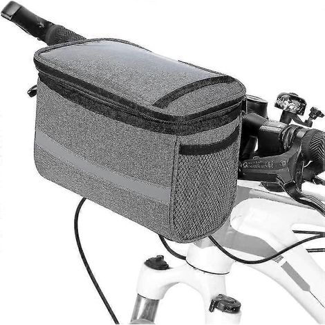 Fahrradlenkertasche mit isolierter Vordertasche, MTB-Lenkertasche (1/5)
