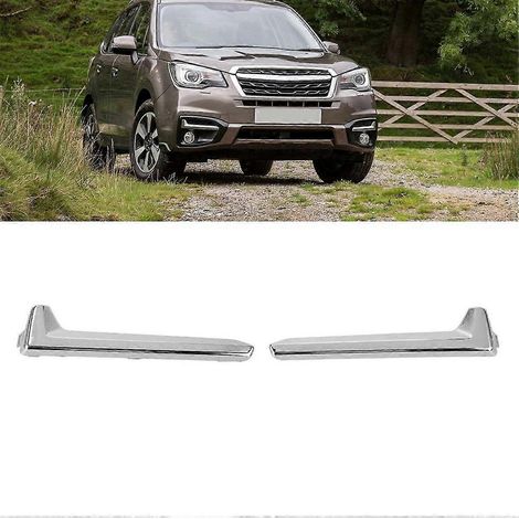 Embellecedor cromado para la cubierta de la luz antiniebla del parachoques delantero del Subaru Forester 2016-2018 (57708SG010 57708SG000) (1/4)