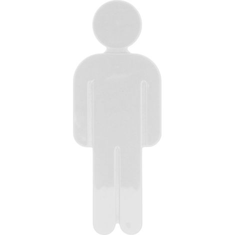 Pictogramme Nylon-Line hommes blanc