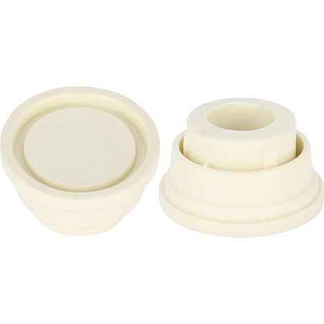 Pare-Chocs en Caoutchouc pour échelle de Piscine, Ensemble de Deux Pare-Chocs d'échelle Blancs pour échelles de Piscine… (1/3)