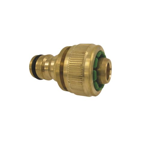 Raccord rapide pour tuyau d&39arrosage AquaCraft 1/2 pouce 1001000019, connecteur à emboîtement, laiton