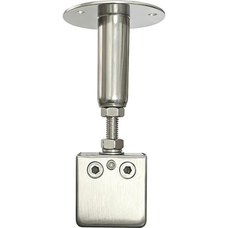 Barre de support plafond douche en acier inoxydable avec (1/5)