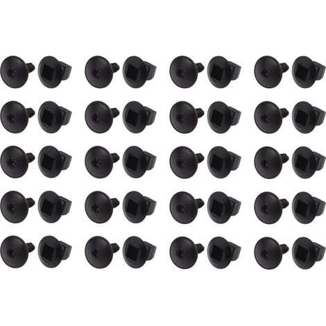 20-Piece Torx Screw Set for Bumper, Engine Cover, Wheel Arch Clip N90775001 N90833801 Compatible with Bora, Golf CC, Beetle, A2, A4, A6, A8, Altea, Leon (1/5)