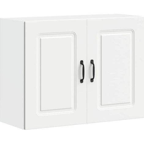 Maison Exclusive - Pensile da Cucina Kalmar Bianco in Legno Multistrato (1/5)