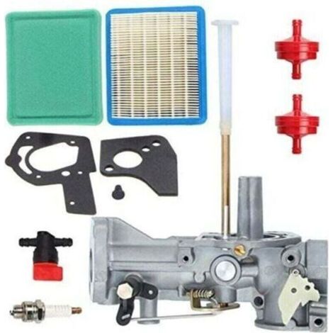 Carburateur de Rechange pour Moteurs Briggs & Stratton, XU, Numéro de Pièce 498298, 692784, 495951, 492611, 495426, 490533, Convient pour les Moteurs de 5HP.- - (1/4)