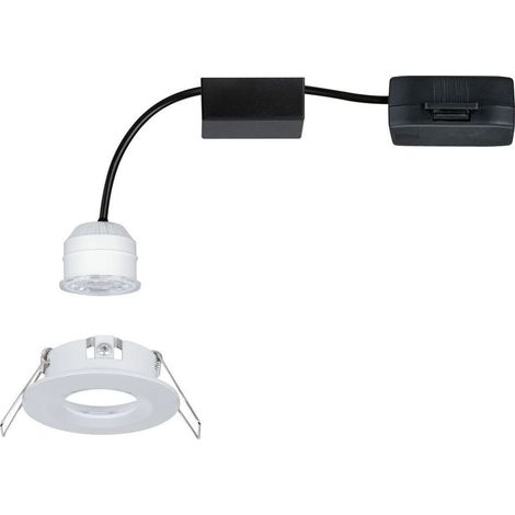 Paulmann LED Einbauleuchte Nova mini | Flacher Einbaustrahler starr | 1er oder 3er Set | Warmweiß