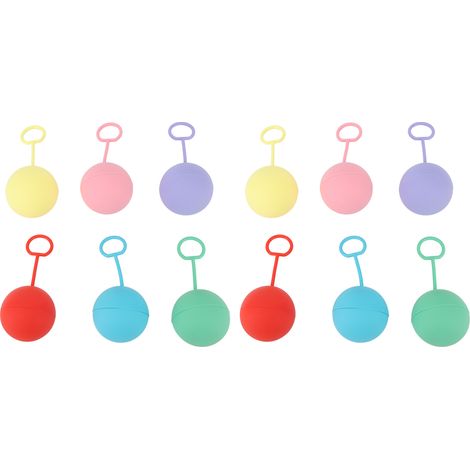 12 PCS Boules d'Eau Réutilisables en Silicone à Remplissage Rapide Auto-Scellantes avec Anneau de Transport pour Jeux de Piscine Plage Fête (1/5)