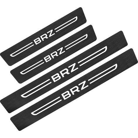 (Pour BRZ) Accessoires auto anti-rayures pour Subaru Forester XV Outback WRX BRZ Ascent Tribeca Exiga : autocollants de protection pour seuils de porte (1/3)