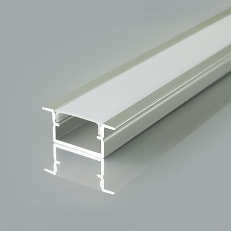 MOUNTING KIT WITH DIFFUSER FOR LED STRIP RECESSED 10001710mm (1/2)
