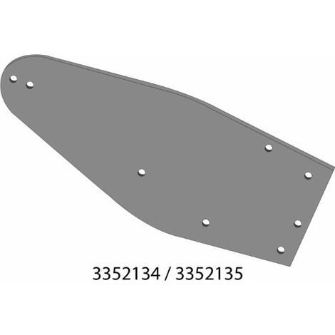 Versoir gauche 612109 adaptable KUHN H4