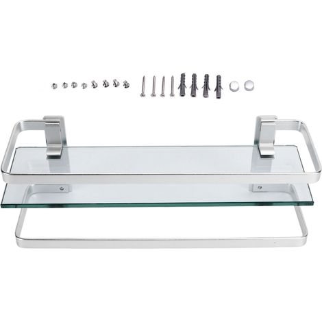 Bathroom Shelf Exquisite Convenient Bathroom Wall Organizer with Installation Accessories for Bathroom Kitchen Bedroom (1/5)