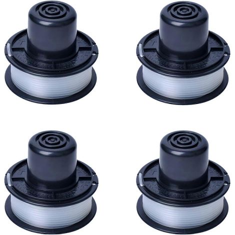 Bobine et fil de coupe-bordures compatibles avec Black+Decker, remplace les bobines GL250, GL310, GL360 (Pack (1/5)