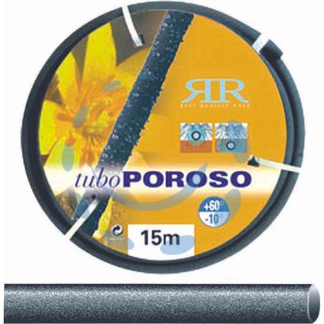 TUBO POROSO PER IRRIGAZIONE - ø mm.12,5 rotolo mt.15 FER 302487