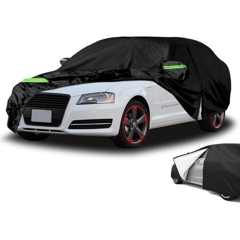 Housse de voiture d'hiver - Bâche de protection de voiture de qualité supérieure - Imperméable à l'eau et à la poussière - Pour hayon (430 x 170 x 140) (1/5)