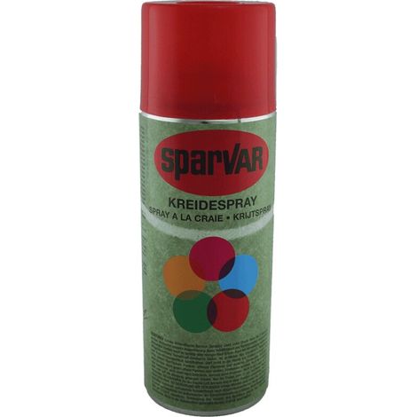 Sparvar Kreidespray 400 ml Rot (1/2)
