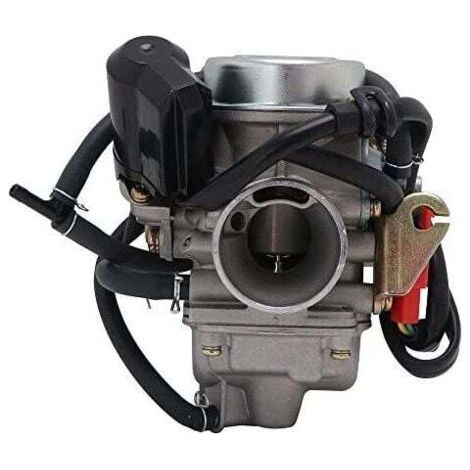 Carburateur PD24J pour moteurs 4 temps GY6 125cc 150cc – Performance optimale pour ATV, scooters, motos – Diamètre 24mm - 157QMI (1/5)