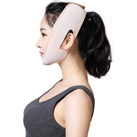 Bande de correction anti-ronflement pour le menton, bandeau anti-ronflement ajustable, dispositif anti-ronflement