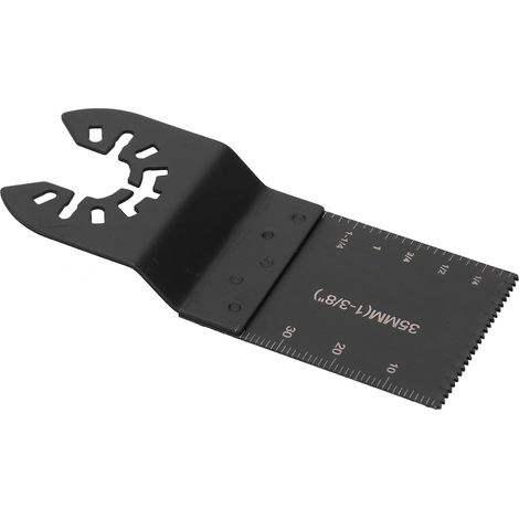 Lame de scie oscillante universelle pour plastique, métaux tendres, bois, outils manuels, 35 mm (1/5)