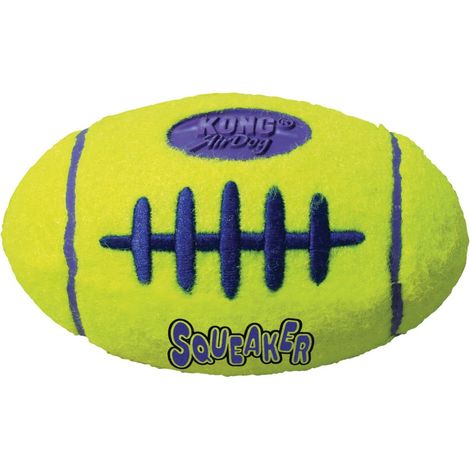 Kong Hundespielzeug AirDog Squeaker Football 13 cm gelb (1/3)