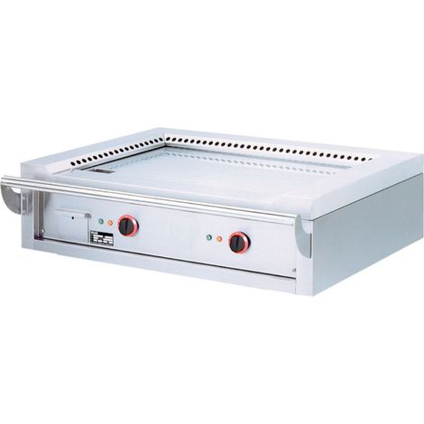 Plaque teppanyaki électrique 2 x 5.85 kw de table - Diamond