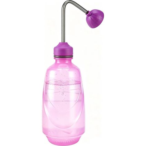 Gießkanne für Sämlinge, kleine Zimmerpflanzen und Gartenblumen 0,45 l (lila)