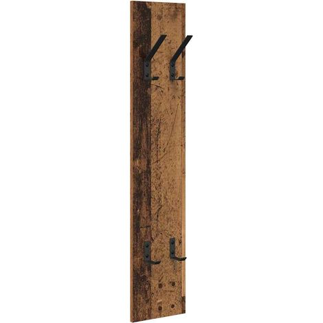Maison Exclusive - Wandmontierter nachttisch Altholz 20 x 1,5 x 1