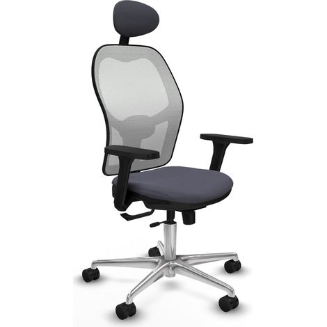 Chaise de bureau piqueras y crespo Jorquera noir mousse haute qualité (1/2)