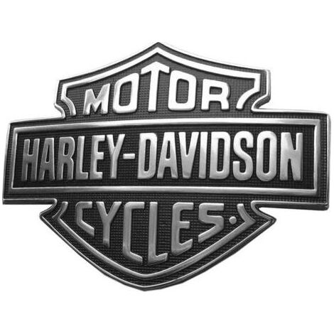 Set mit 2 Harley-Davidson 3D-Emblemen für Motorradtank, Heckfender, Auto-Seitenkofferraum, Metallabzeichen (1/5)