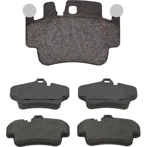 KIT PASTIGLIE FRENO ANTERIORI E POSTERIORI compatibile con PORSCHE CAYENNE (9PA) / PASTIGLIE FRENANTI AUTO OEM P 85 069,P 85 070 / SOSTITUZIONE DIRETTA / BASSA POLVERE / SILENZIOSO