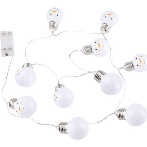 GARRYFIZH Guirlande lumineuse à 10 LED, durable et à faible consommation d'énergie, adaptée aux jardins extérieurs et à la décoration murale intérieure. (1/5)