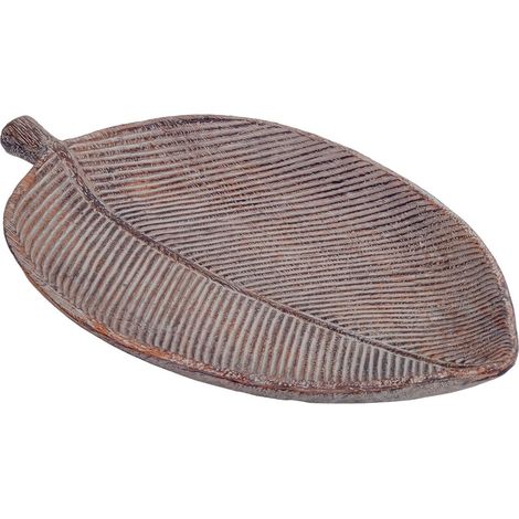 Signes Grimalt Plat de décoration  Plaque de plateau gris 3x22x39cm 28000