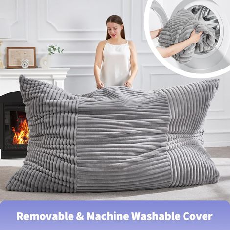 Sac de Haricot Surdimensionné Convertible DDY-QIANHUI – Coin Confort pour Détente & Moments en Famille (1/5)