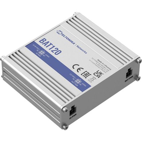 Bloc d'alimentation Teltonika BAT120 22 W aluminium (1/5)