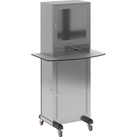 eurokraft pro, Armoire en inox pour ordinateur, avec plateau l (1/5)