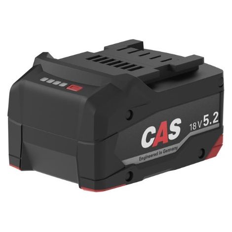 Scangrip CAS 18V Batteria 5,2 Ah Nero Robusta