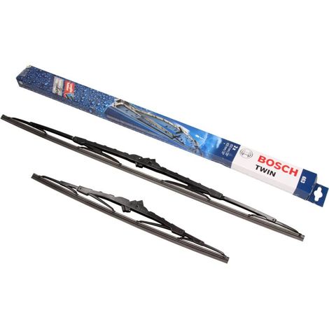 BALAIS D'ESSUIE-GLACE DOUBLE BOSCH 650/400MM PEUGEOT, TOYOTA, HYUNDAI, KIA, MAZDA, HONDA, NISSAN