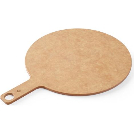 HENDI Pizzabrett mit Griff, ⌀406x(H)6mm