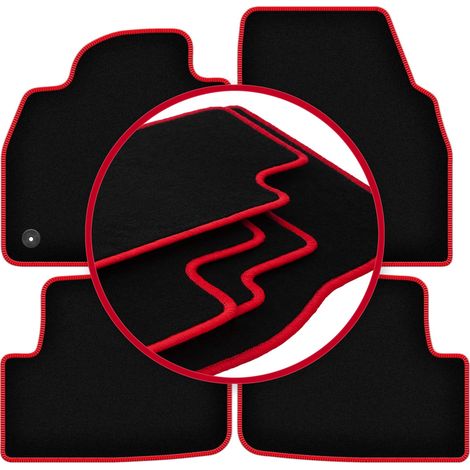 Alfombrillas CARLUX-RED para Seat Ibiza V hatchback (2017-) (1/5)