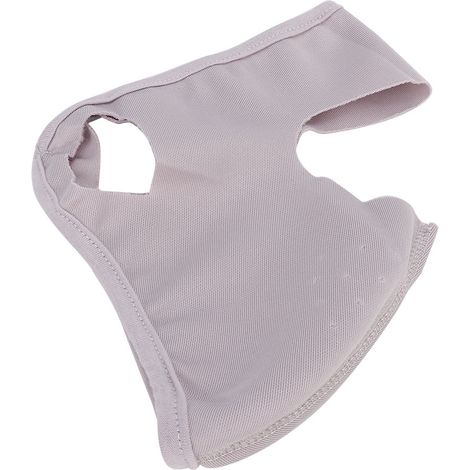 Masque Facial En Soie De Glace - Protection Solaire Et Anti-Poussière - Design Ergonomique Respirant - Gris (1/5)