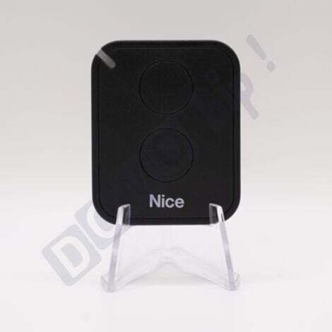 Télécommande nice flo2re - 2 canaux 433.92 mhz rolling code - compatible récepteurs flox2r/floxi2r/ox2/ox4t/oxibd (1/5)