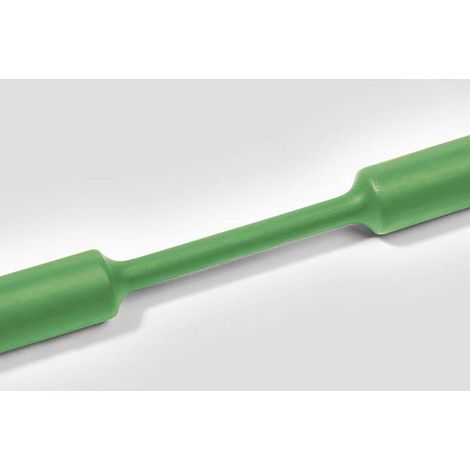 HellermannTyton 333-30905 Gaine thermorétractable sans colle vert 9 mm 3 mm Taux de retreint:3:1 Marchandise vendue au mètre R031421