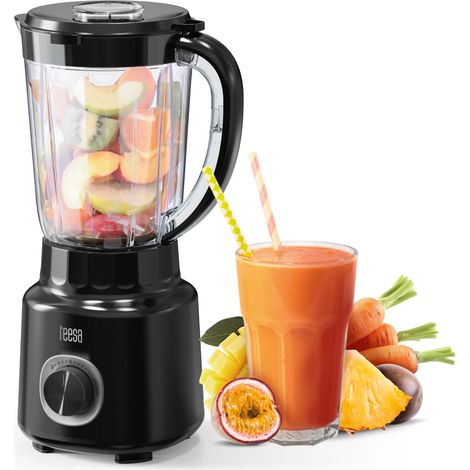 Frullatore Teesa da 500 W con caraffa da 1,5 litri, senza BPA e facile da pulire. (1/4)