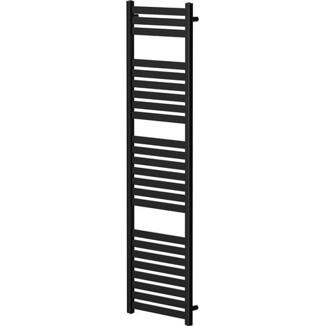 Colore Cassini Matt Black 1800mm x 500mm Heated Towel Rail (1/5)