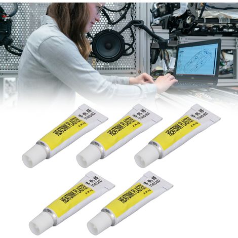 5 dissipateurs thermiques en silicone thermoconducteur, caloducs, pâte thermique pour processeur, accessoires pour imprimante 3D (1/5)