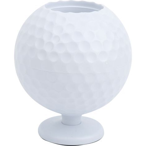 Porte-stylo de bureau miniature avec 3 stylos de golf et support de balle - Idée cadeau souvenir golfeur (1/5)